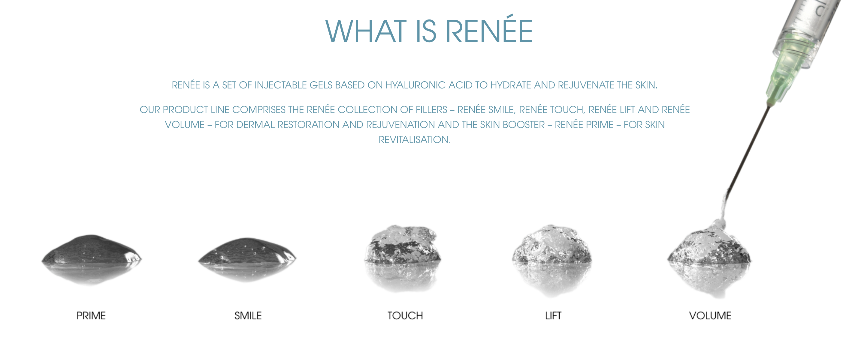 RENÉE VOLUME 28mg/ml (RESTAURER LE VOLUME ET LES CONTOURS DU VISAGE)