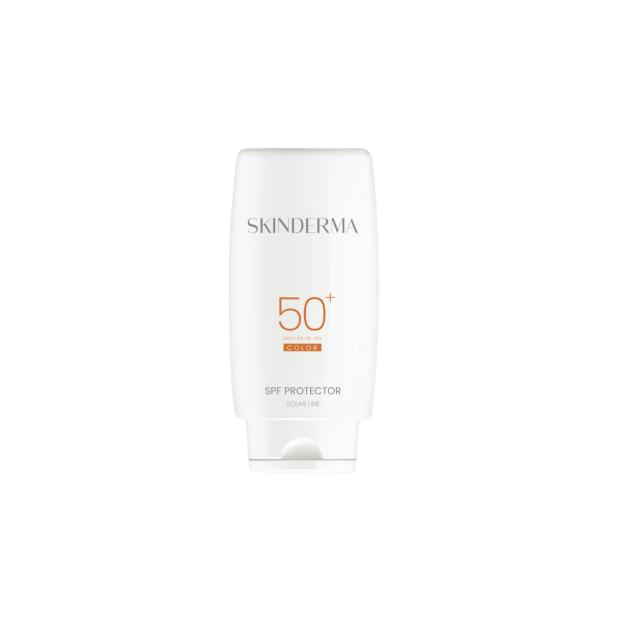 CRÈME PROTECTION SOLAIRE TOTAL TEINTÉE SP 50++ Skinderma