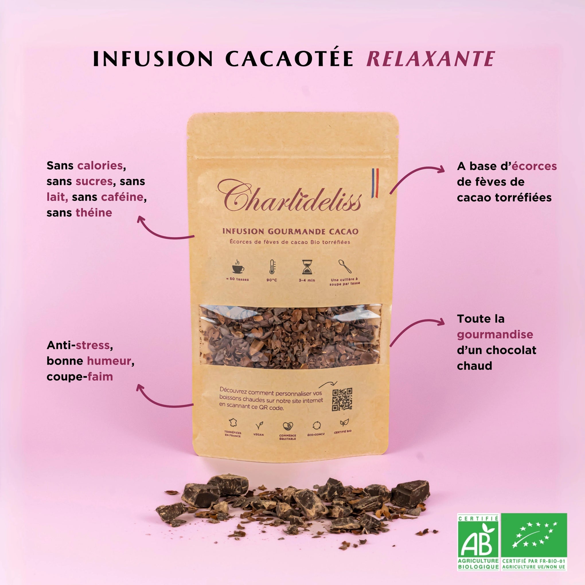 INFUSION CACAOTÉE RELAXANTE