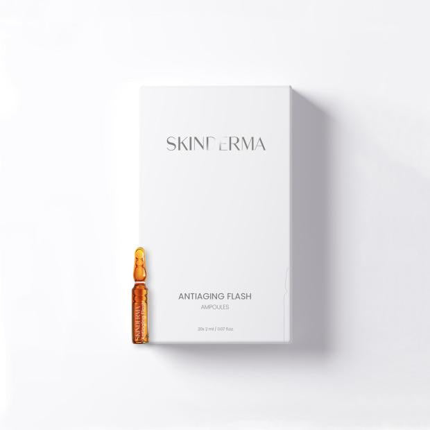 ANTI AGING FLASH (20 Ampoules de 2 ml) Skinderma