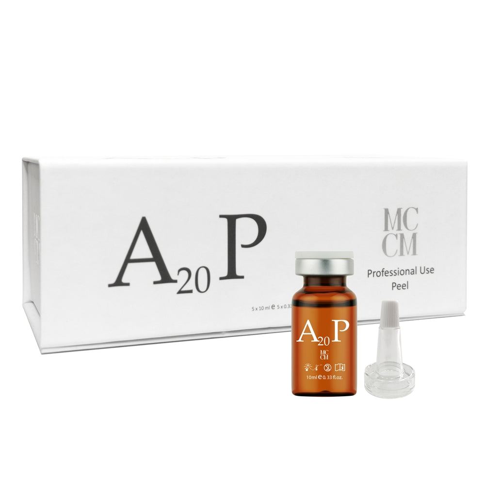 PEELING A20P (Bloque efficacement la tyrosinase et inhibe la réaction en chaîne de la mélanogenèse)