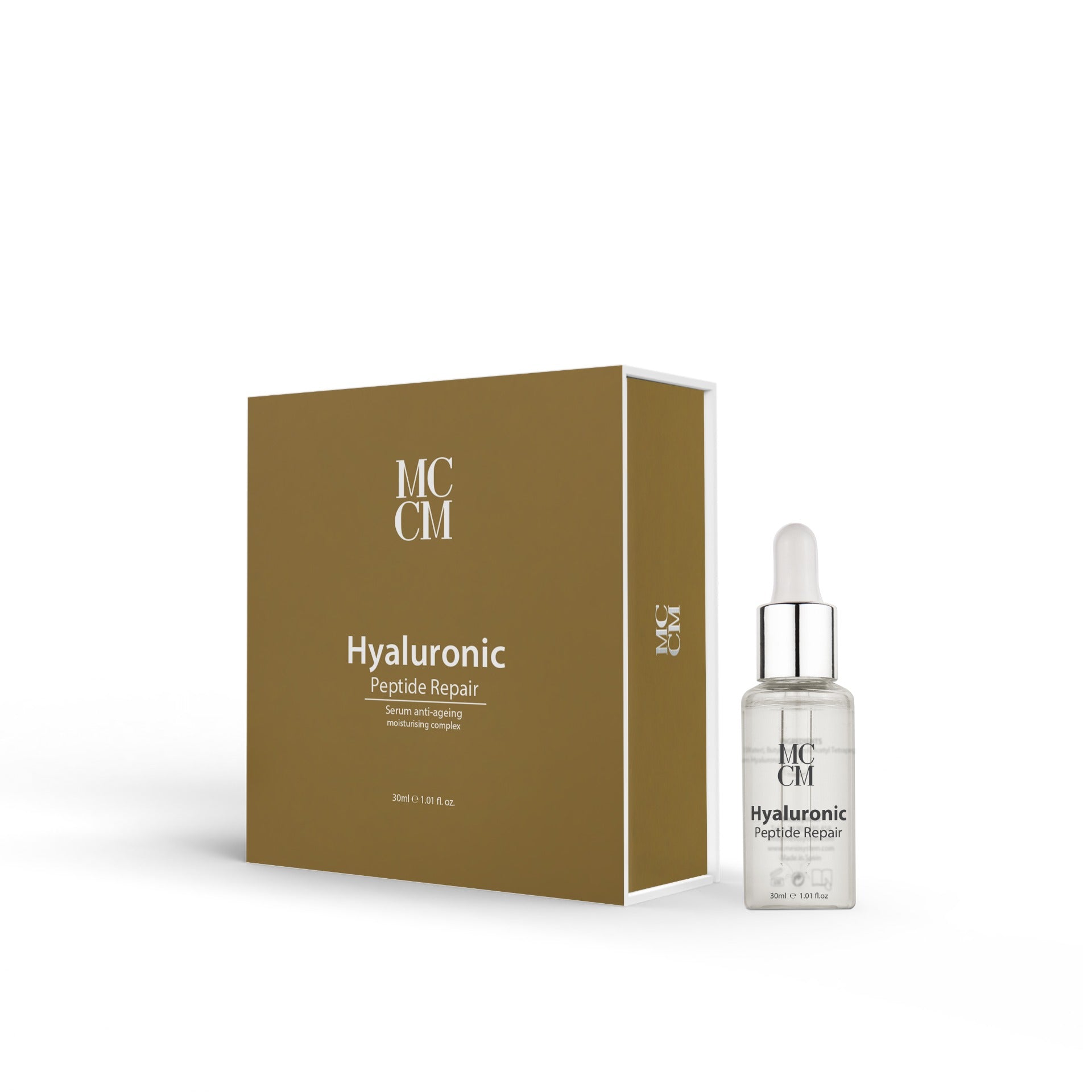 SÉRUM ACIDE HYALURONIQUE + PEPTIDES (Puissant sérum Anti-age contour des yeux et visage)