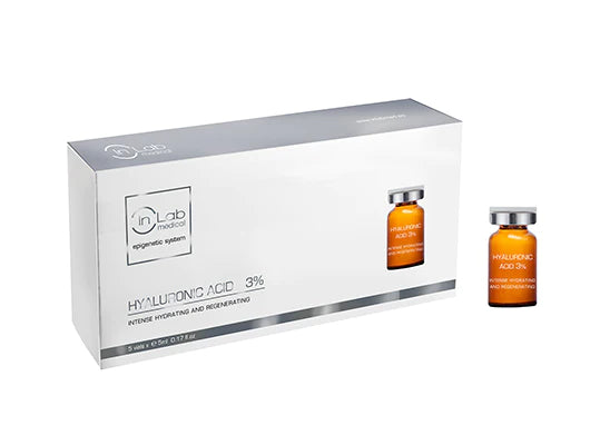 ACIDE HYALURONIQUE 3% (5 Flacons de 5 ml)