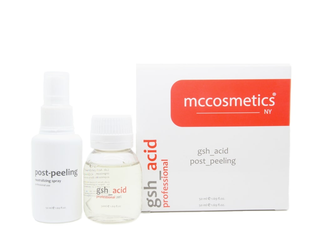 Peeling éclaircissant GSH + post peel inclus