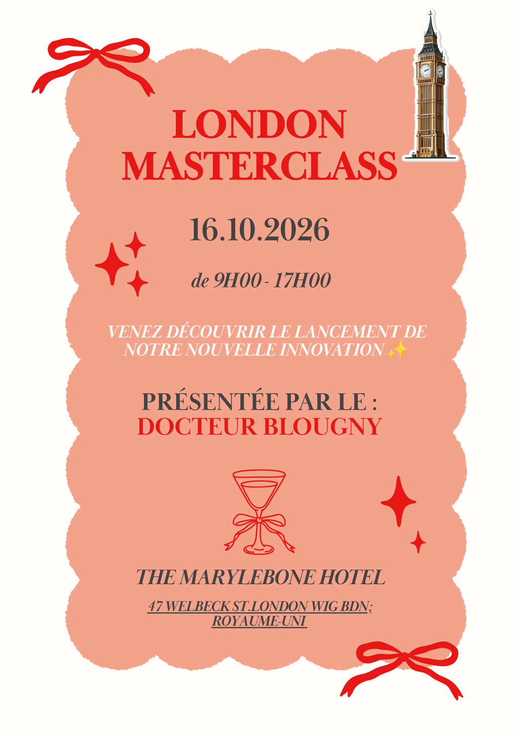 Masterclass Londres - Découvrez la nouvelle innovation Promesse Filler 🇬🇧