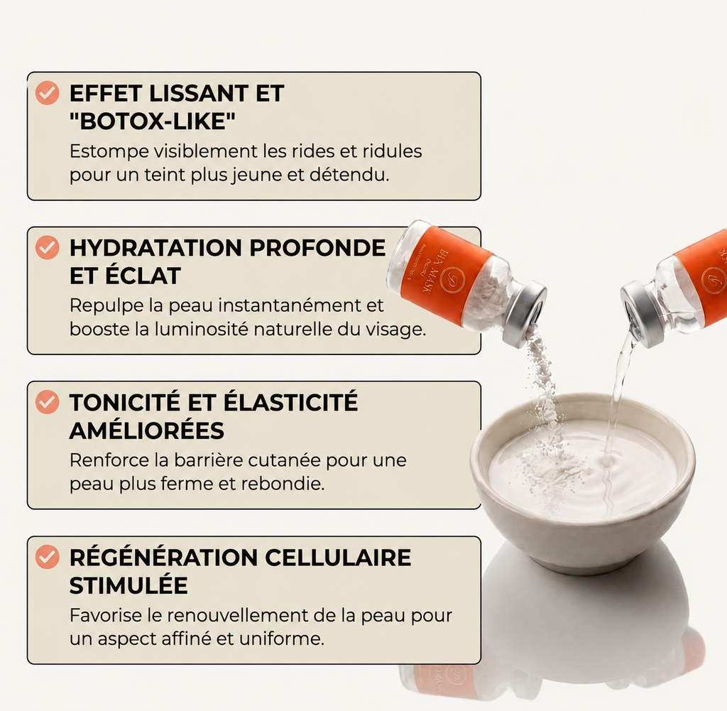 Masque botox - Anti-âge / Effet liftant