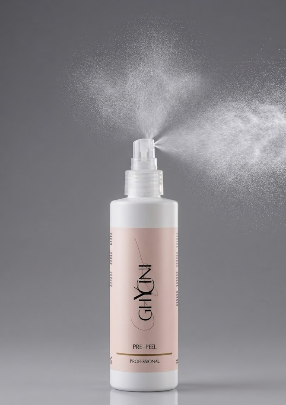 Spray pré-peel dégraissant Ghycini 150ml usage professionnel