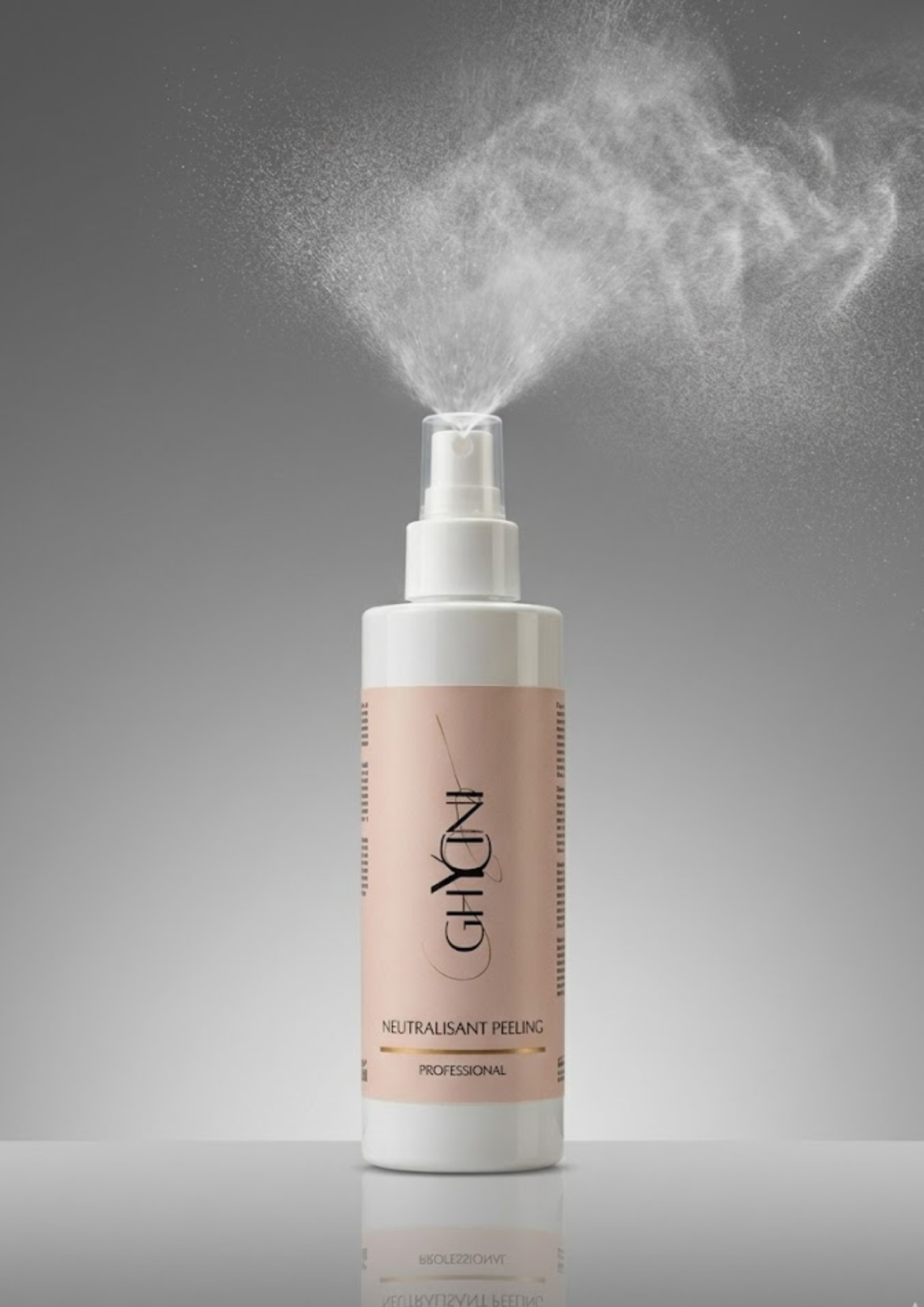 Spray neutralisant peeling Ghycini 200ml usage professionnel