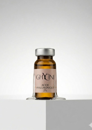 Fioles acide hyaluronique Ghycini 1% et 2% pour visage