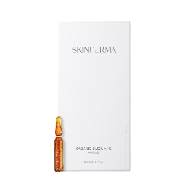 ORGANIC SILICIUM (Éxcellent régénérant,restructurant)-20x5 ml) Skinderma