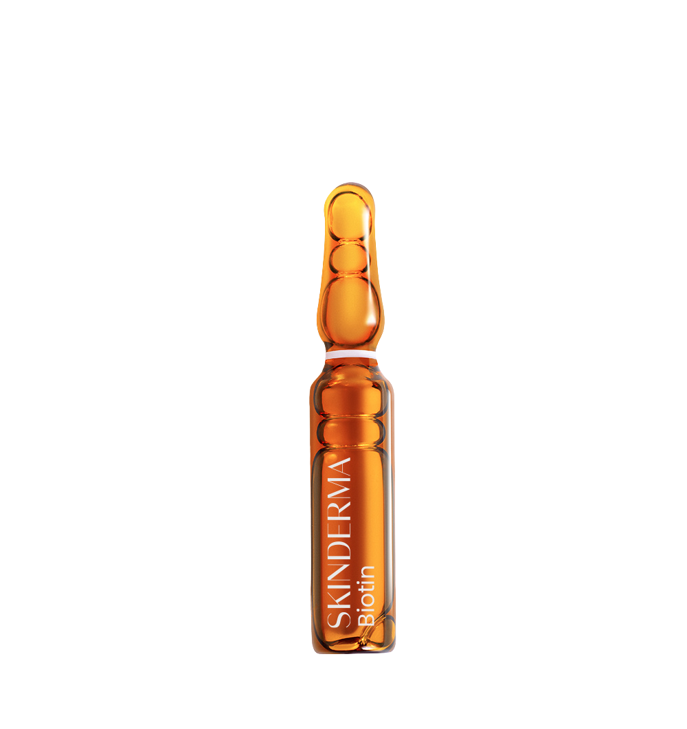 BIOTIN (Régule la production de sébum, la peau grasse) Skinderma