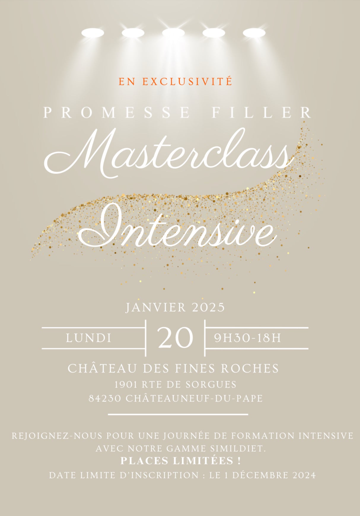 FORMATION SIMILDIET X PROMESSE FILLER AU CHÂTEAU DES FINES ROCHES