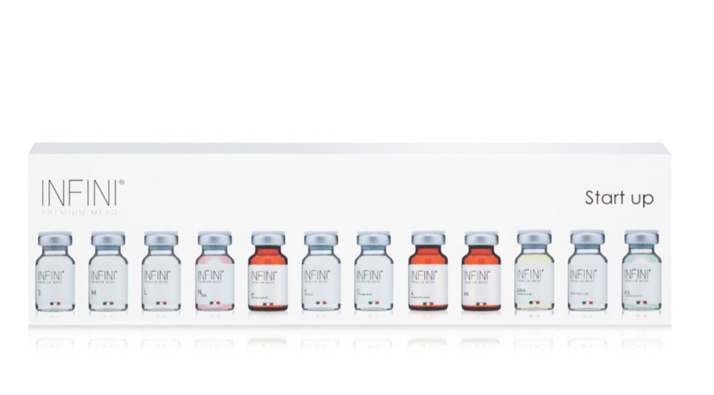 START UP KIT MESO INFINI (Set aus 12 Fläschchen à 10 ml)