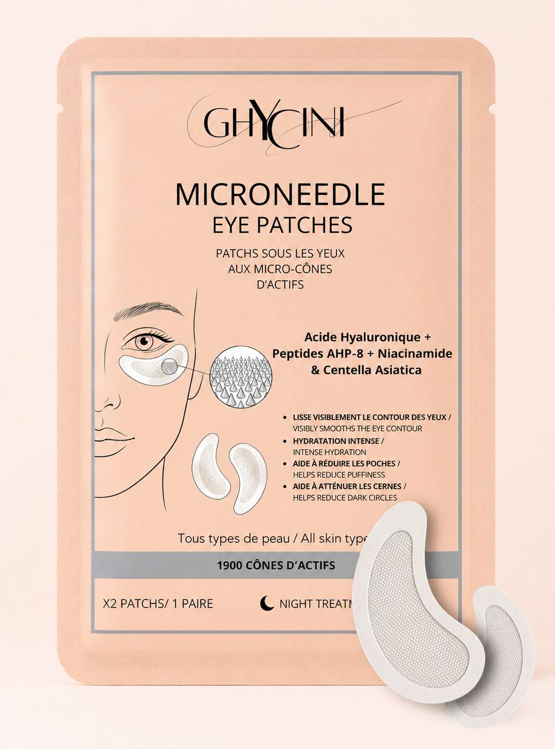 PATCH MICRONEEDLING POUR CONTOUR DES YEUX