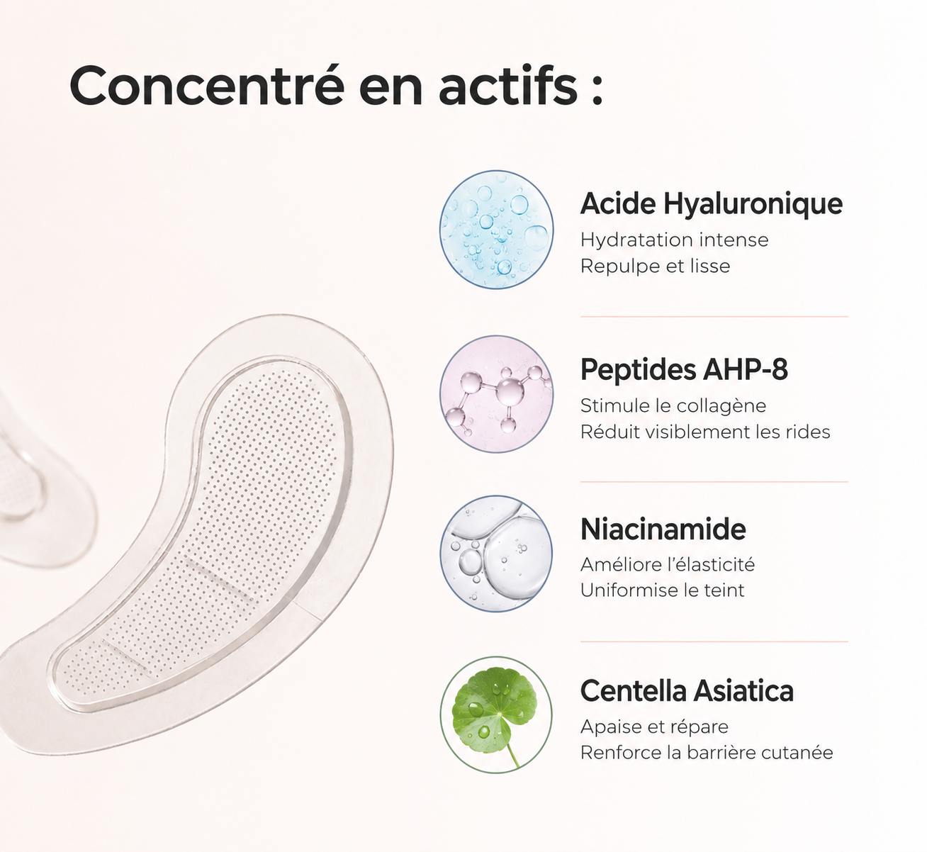 PATCH MICRONEEDLING POUR CONTOUR DES YEUX