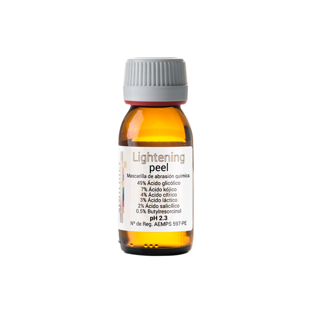 LIGHTENING PEEL  (ZONES SOMBRES DU VISAGE & POUR PARTIES INTIMES)