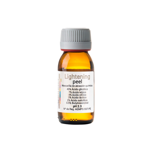 LIGHTENING PEEL  (ZONES SOMBRES DU VISAGE & POUR PARTIES INTIMES)