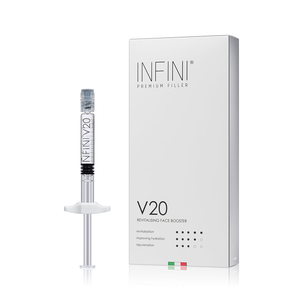 V20 INFINI PREMIUM FILLER BIOREVITALISANT 40 MG/2 ML