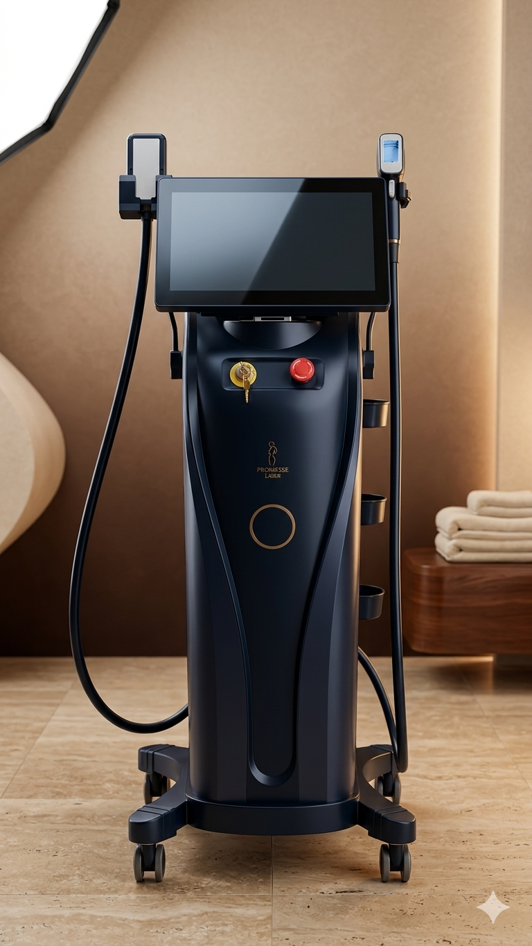 Épilation laser professionnelle - indolore - pour tous types de peaux - Alexandrite, Diode et Nd yag