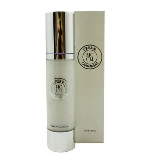CRÈME CHAMPAGNE 50ml (Acide hyaluronique+Acide lactique, éclat,élasticité)