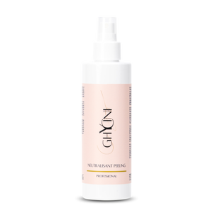 Le neutralisant permets de stopper les effets du peeling lorsque la peau réagit. Il est primordial lors d'un soin peeling