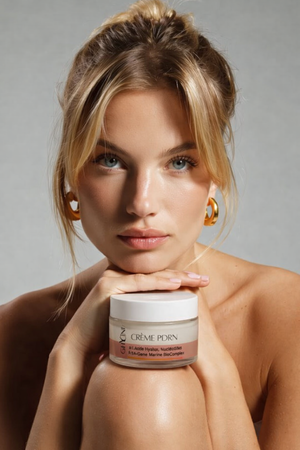 Crème PDRN ADN de saumon Ghycini régénération éclat visage