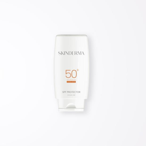 CRÈME PROTECTION SOLAIRE TOTAL TEINTÉE SP 50++ Skinderma