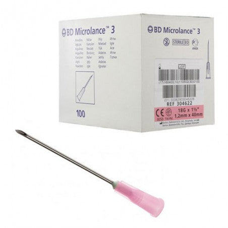 TRANSFER NEEDLE 18G/38 MM (Pink) BD
