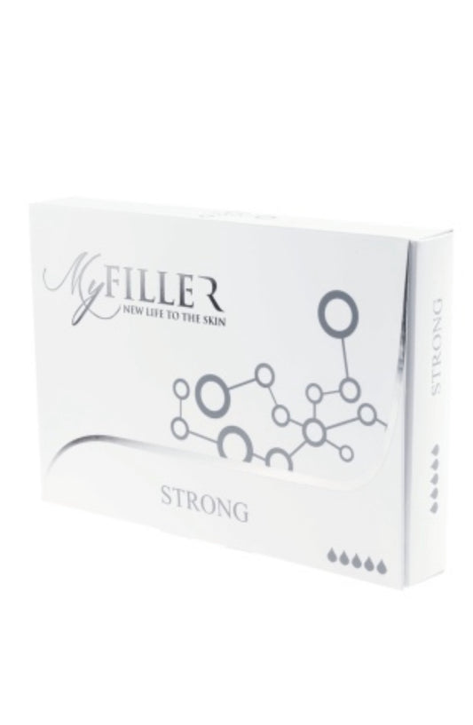 MYFILLER STRONG (30 mg/ml - Sculpte les Pommettes,Menton,Ovale du visage et le Nez)