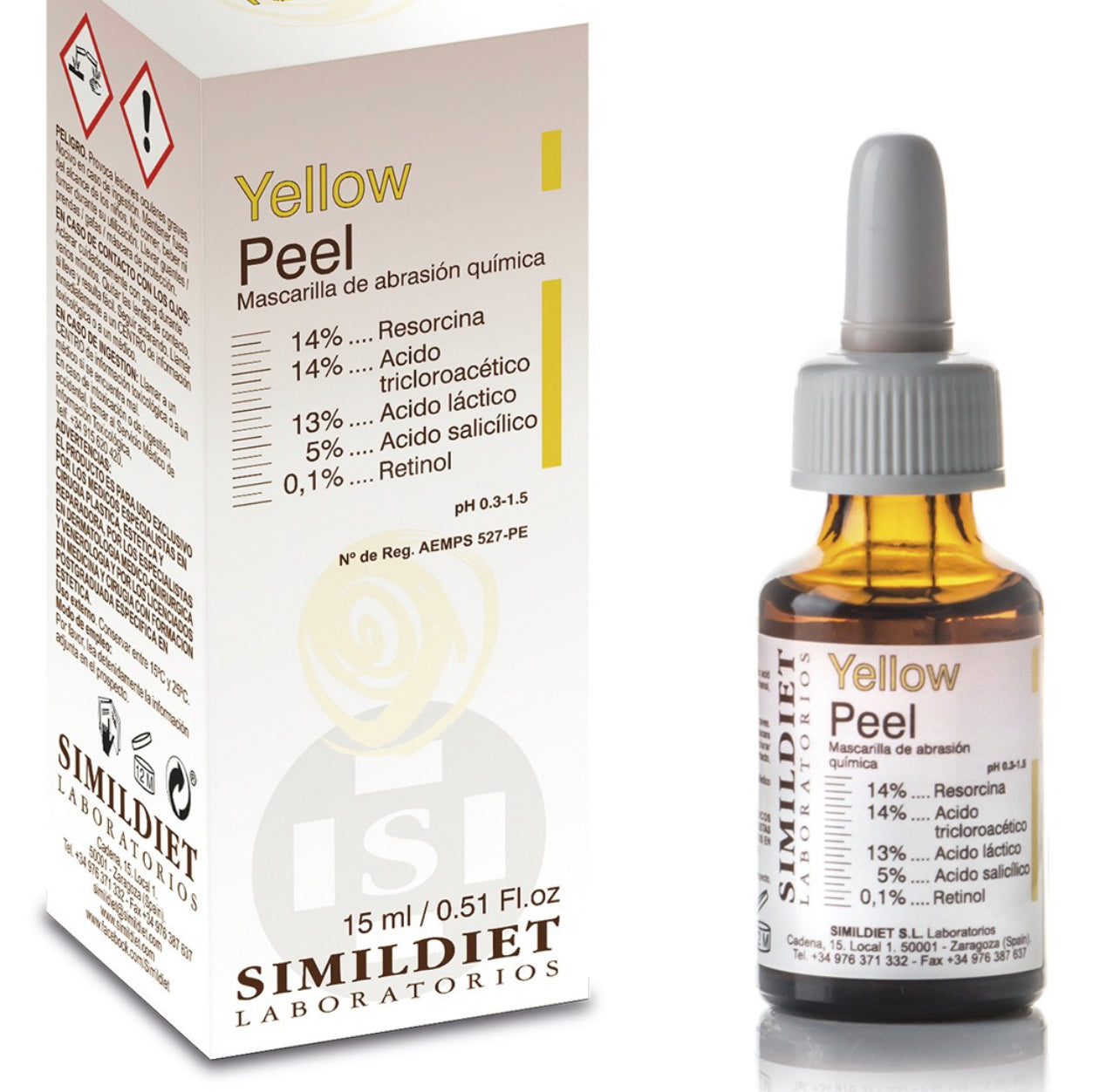Yellow Peel (anti tâches)