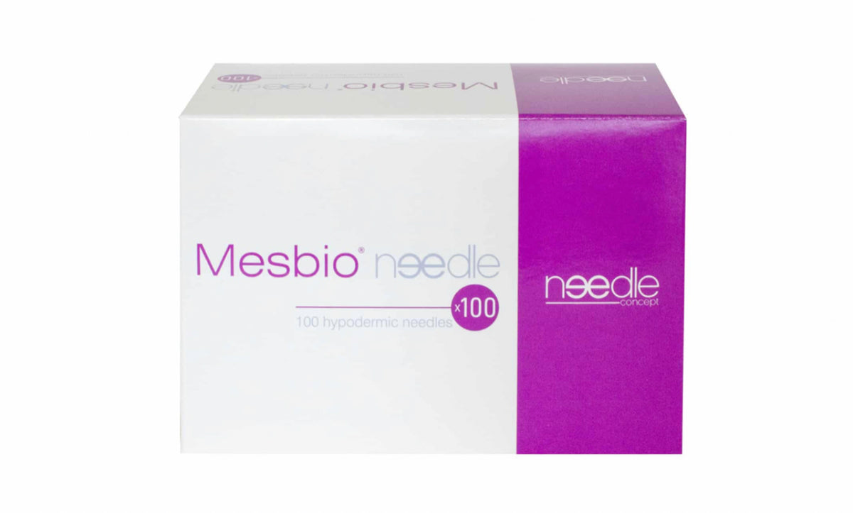 AGUJAS DE MESOTERAPIA MESBIO 30Gx4 MM -Hecho en Francia-Paroi ultra fina